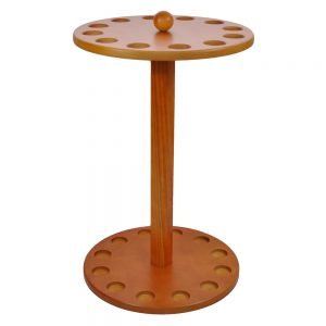 Wood Round Cane Stand