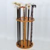 Wood Round Cane Stand