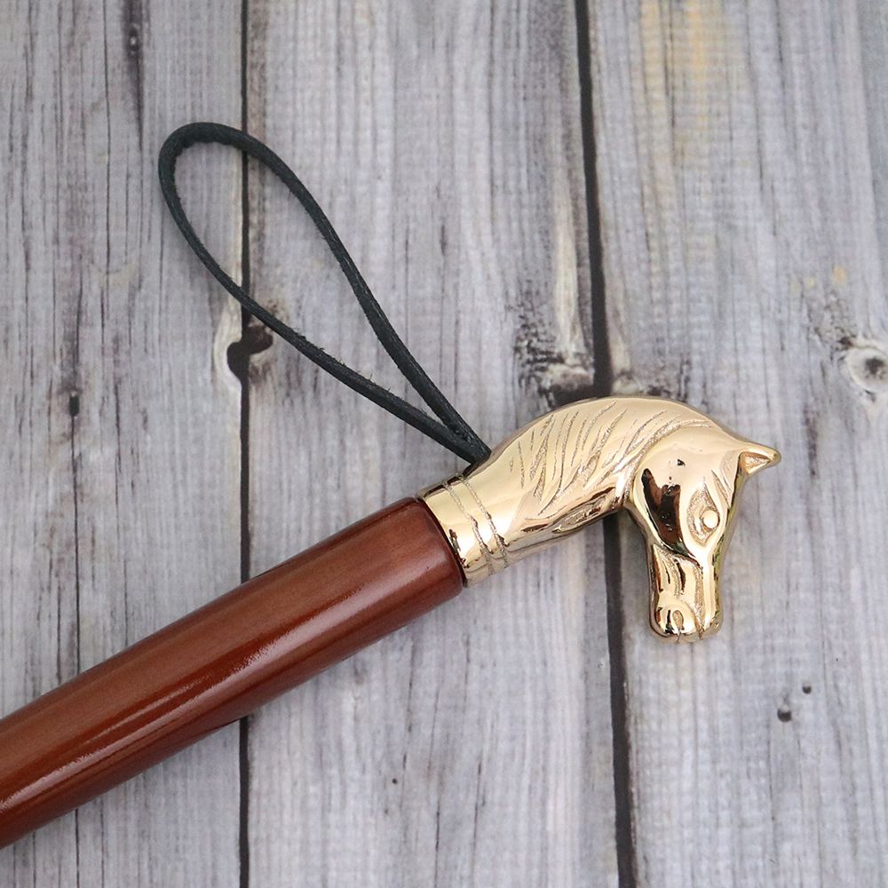 Excellent Horse head Metal Shoe Horn Long Handle For Seniors 23.6" 3 Shoe Horn Long Handle