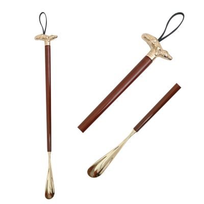 Shoehorn in Maple wood Crocodile head