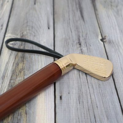 outstanding Extra-Long Shoehorn with Golf Handle 23.6" GOLD 9 Long Shoehorn with Golf Handle