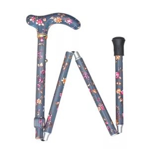 Easy Travel Folding Adjustable Cane