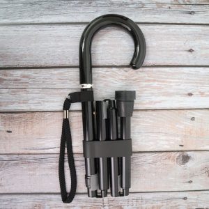 Crook Handle Aluminum Adjustable Walking Cane