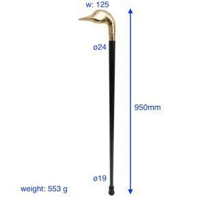 vendor Brass Elegant Goose Head Walking Stick