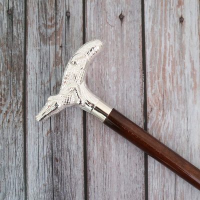Vendor Crocodile Alligator Wooden Walking Cane