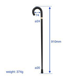 Crook handle walking canes factory