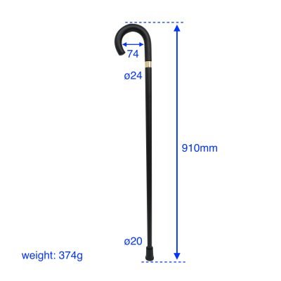 Crook handle walking canes factory