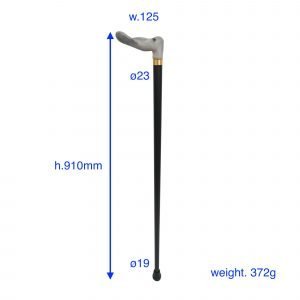 Right Handle Wooden Walking Cane supplier