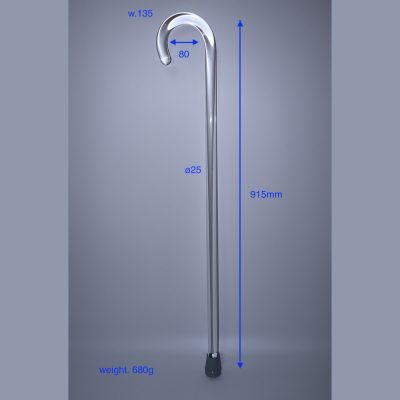 Clear Lucite Crook Walking Cane vendor
