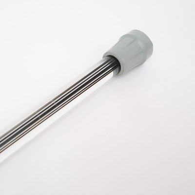 Clear Crook Walking Cane & black line vendor