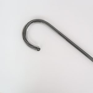Clear Crook Walking Cane & black line manufacturer
