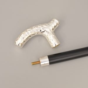 maker Brass Derby Handle Black Shaft Walking Cane