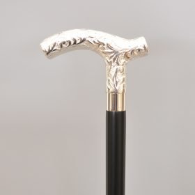 manufacturer Brass Derby Handle Black Shaft Walking Cane