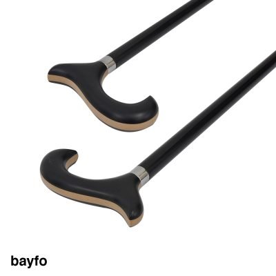 Fantastic Ebony and maple walking stick cane manufacturer