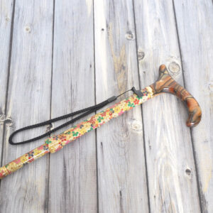 Fabric Patterns Colorful Walking Sticks