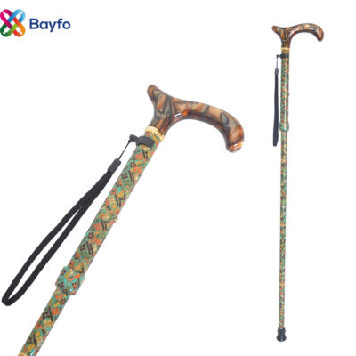 Multi Color Fabric Walking Sticks