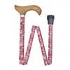 Wonderful Floral Folding Walking Stick