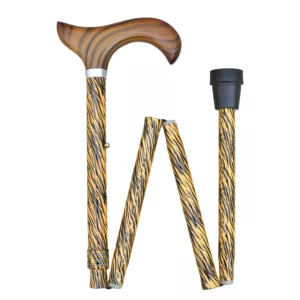 Animal print walking canes