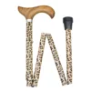 Leopard Print Folding Walking Stick