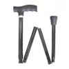 Aluminum 5 section adjustable folding cane