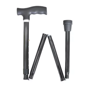Aluminum 5 section adjustable folding cane