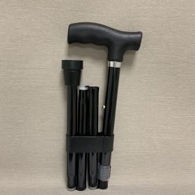 Aluminum 5 section adjustable folding cane