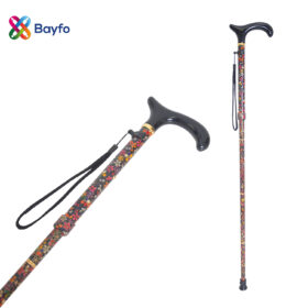 Foldable Adjustable Lightweight Aluminum Walking Cane Supplier