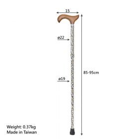 Snow Leopard Derby Walking Cane (1001.301.FAJ) 12 manufacturer Leopard Derby Walking Cane