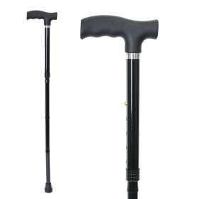 Aluminum 5 section adjustable folding cane