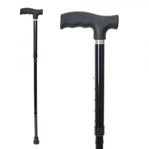 Aluminum 5 section adjustable folding cane