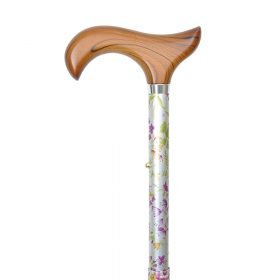 Floral walking cane factory owner