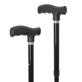 Aluminum 5 section adjustable folding cane