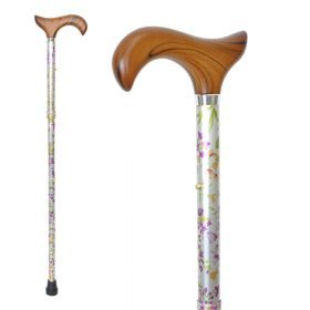 Floral walking cane vendor