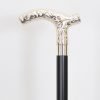 Brass Derby Handle Black Shaft Walking Cane