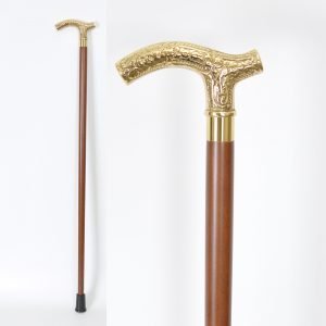 Brass Fritz Handle Walking Stick