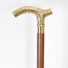 Brass Fritz Handle Walking Stick