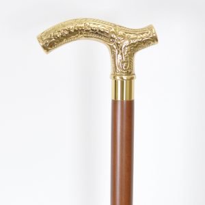 Brass Fritz Handle Walking Stick