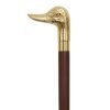 brass duck walking stick