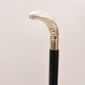 Perfect Brass Silver Cobra walking stick