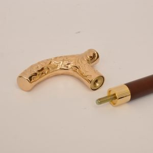 manufacturer Embossed Brass Derby Cane