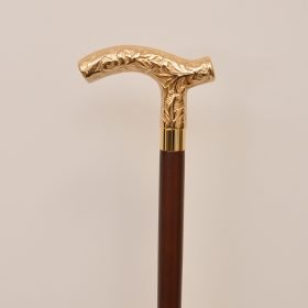 factory Embossed Brass Derby Cane