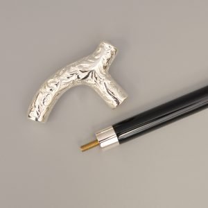 distributor Brass Embossed Derby Walking Stick