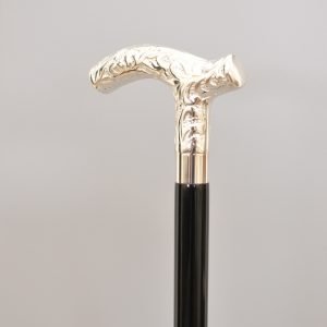 manufacturer Brass Embossed Derby Walking Stick