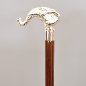 Silver Elephant Walking Stick exporter