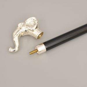 Best Black Elephant wooden cane / We are the manufacturing industry