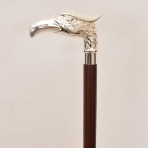 Rare Eagle Head Wooden Walking Cane Producer