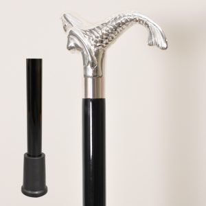 Black Mermaid walking Stick