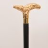 Crocodile Alligator Wooden Walking Hiking Stick Cane