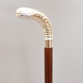 Vintage Brass snake Anaconda head handle wooden walking stick cane Vintage Brass snake Anaconda head handle wooden walking stick cane Taiwan