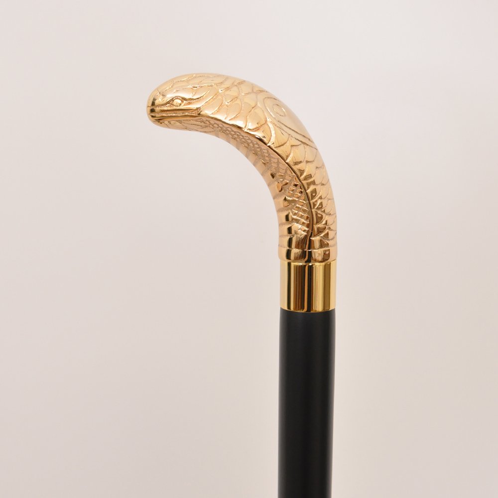 Solid Brass Cobra Handle Wooden Walking stick 4 Japan Solid Brass Cobra Handle Wooden Walking stick